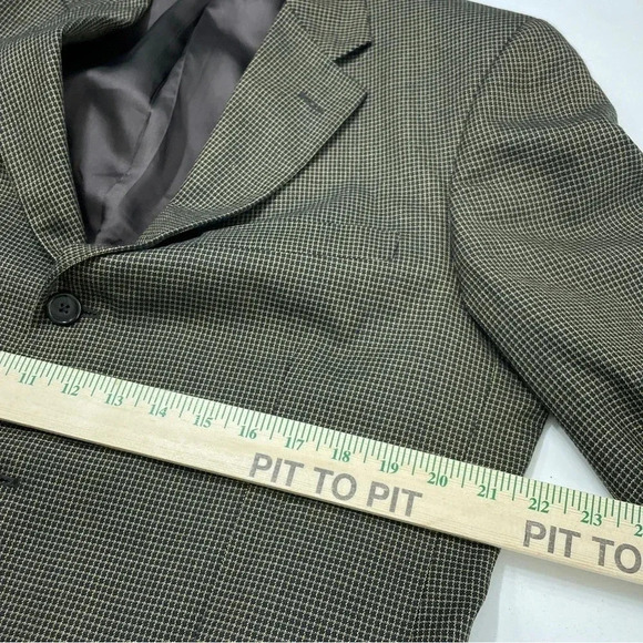 Tallia Uomo Silk Wool Blazer Mens Size 42R 2825 - Picture 6 of 11